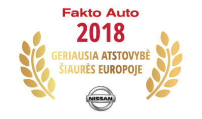 Lietuvių įmonė pripažinta geriausia „Nissan“ atstovybe Šiaurės Europoje