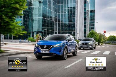 „Nissan Qashqai“ yra saugiausias automobilis savo klasėje!