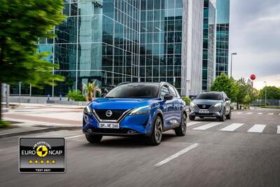 Aukščiausias „Euro NCAP 2021“ saugumo įvertinimas naujajam „Nissan Qashqai“