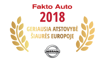 Nissan centras geriausia atstovybe Fakto Auto 