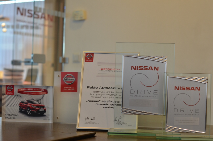 Nissan apdovanojimai 