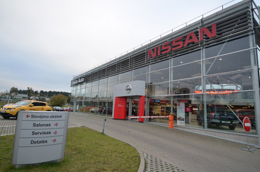 Fakto Auto Nissan atstovybė Vilnius