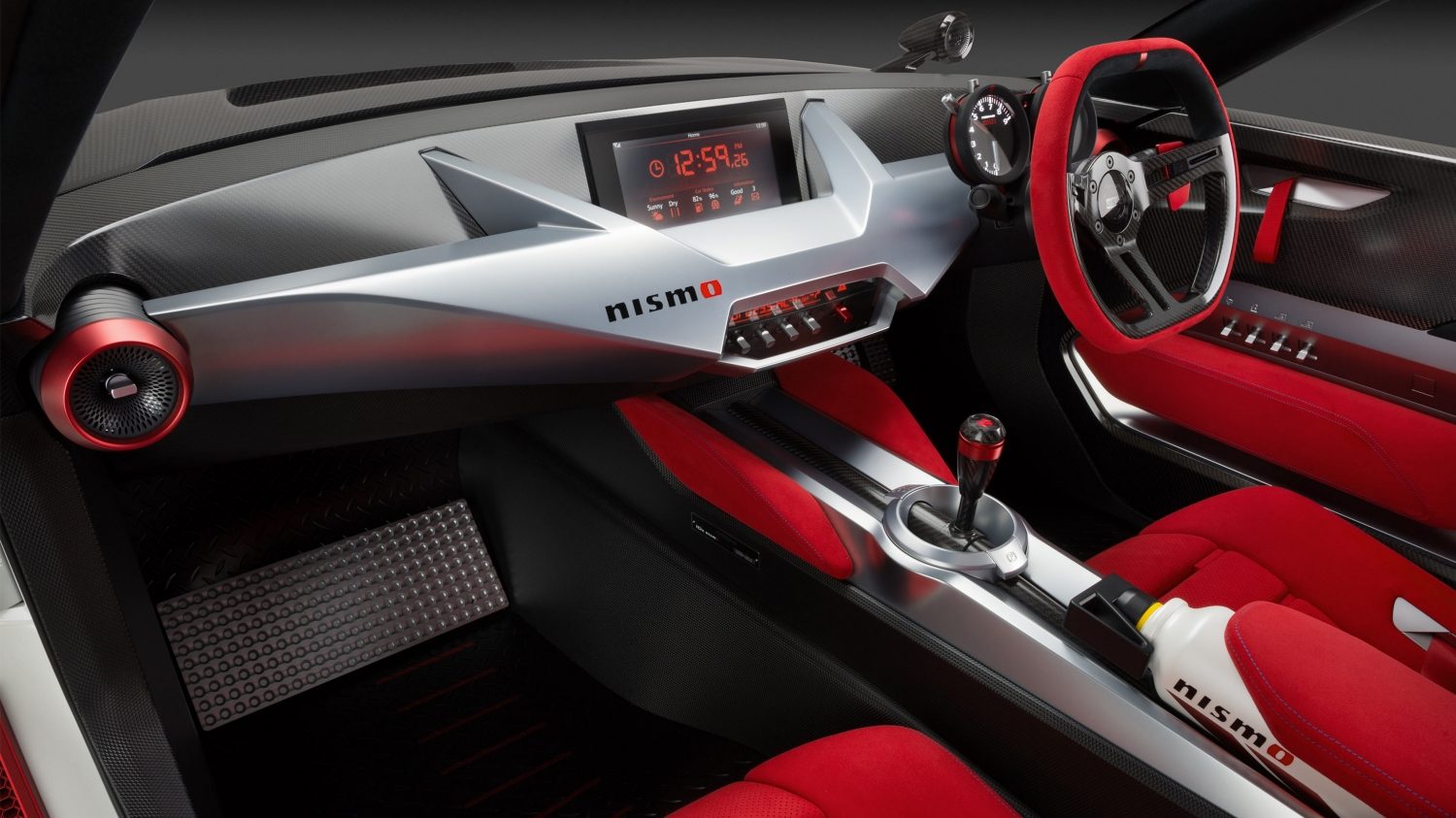 Susipažinkite su „Nissan“ – koncepcinis automobilis – „IDx NISMO“ – salonas