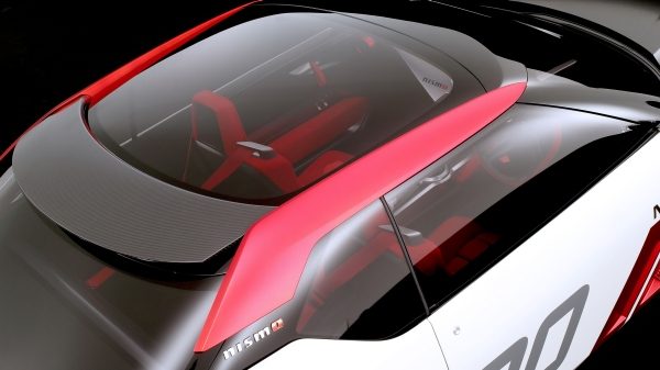Susipažinkite su „Nissan“ – koncepcinis automobilis – „IDx NISMO“ – stiklinis stoglangis
