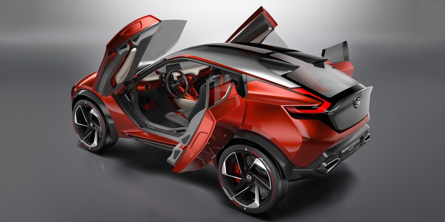 Nissan Gripz Concept in studio