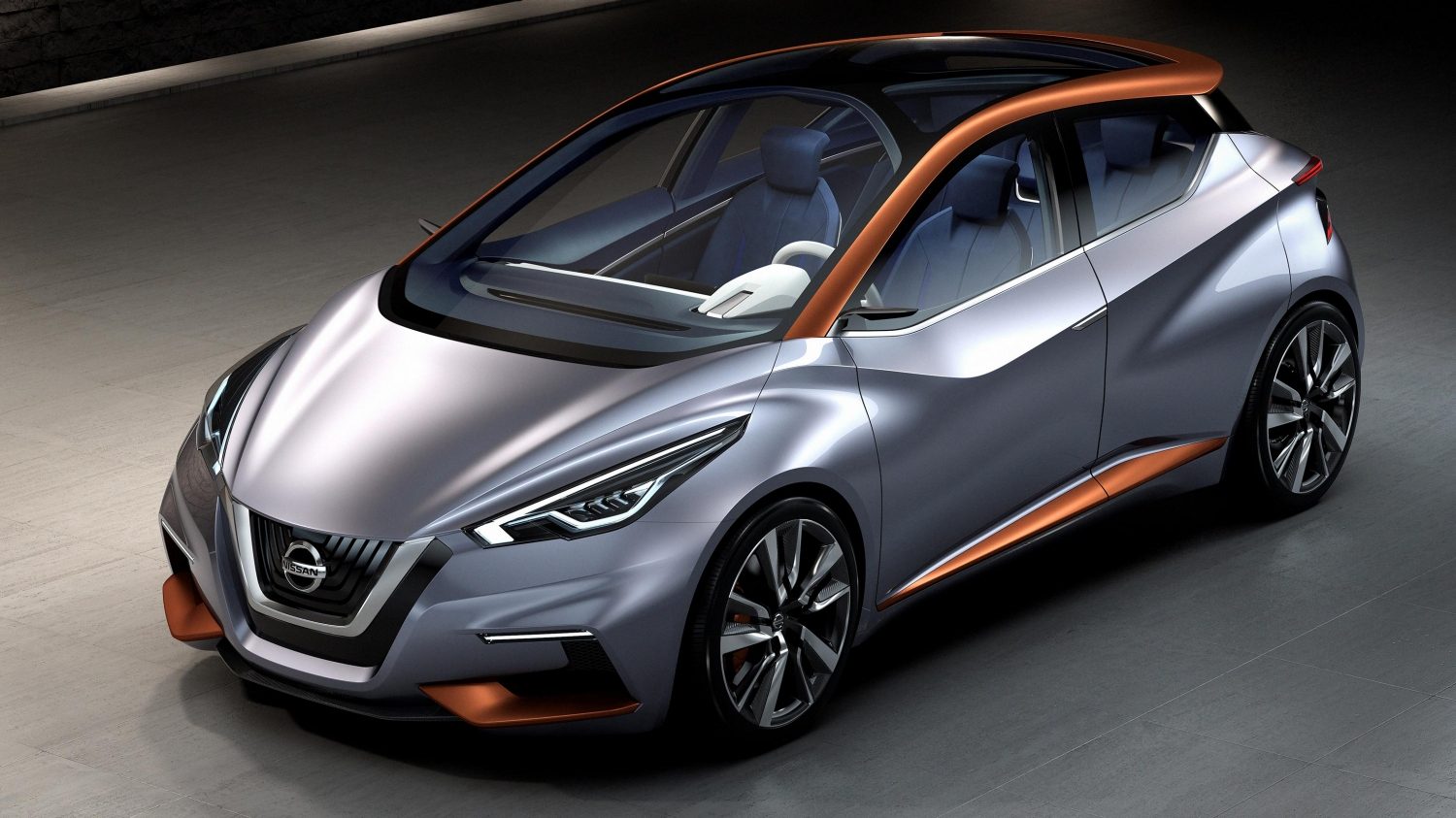 Susipažinkite su „Nissan“ – koncepcinis automobilis – „Sway“ – 3/4 vaizdas iš priekio
