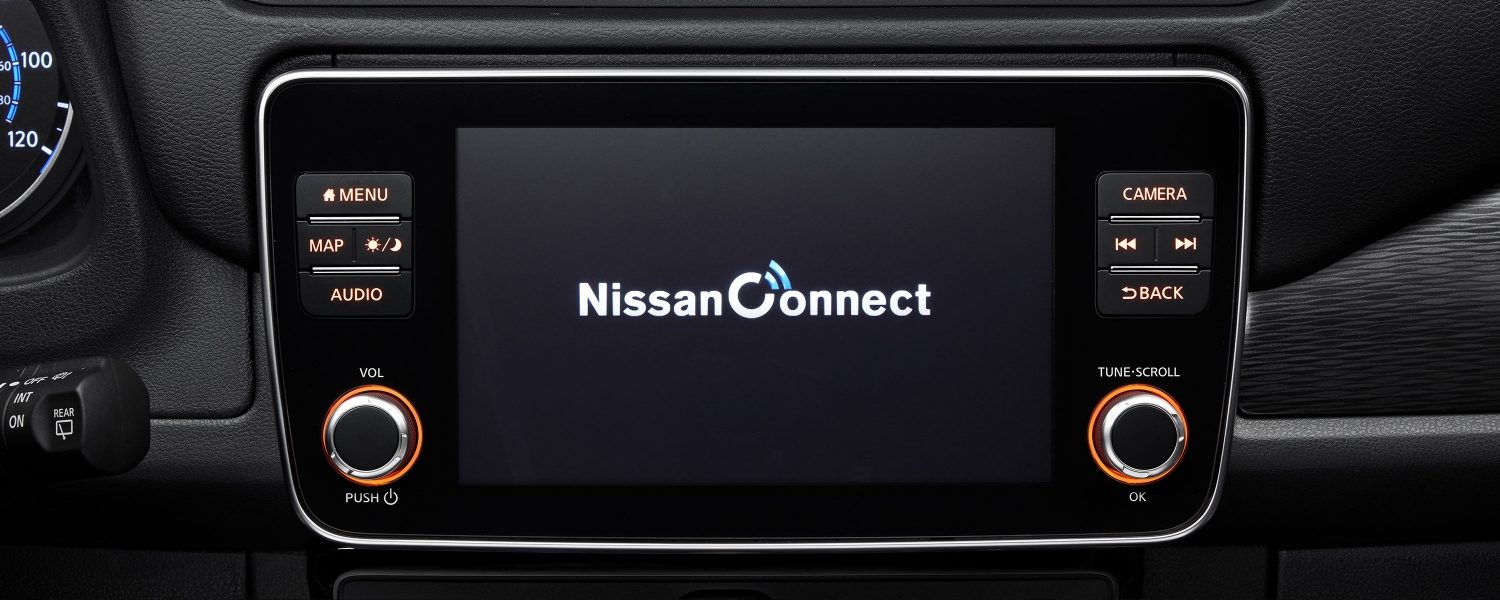 „NissanConnect“ 8 col. ekranas