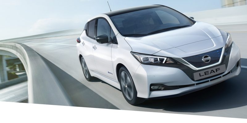 naujasis nissan leaf fakto autocentras