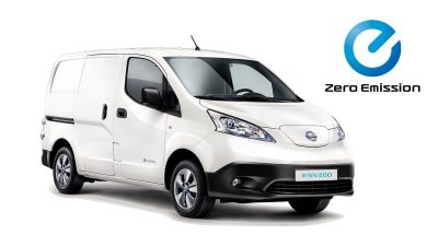 Nissan e-NV200 furgonas fakto autocentras